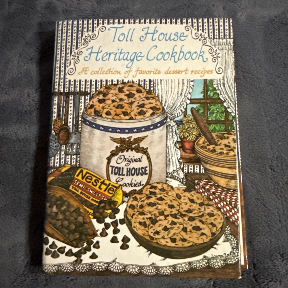 Vintage Nestle Toll House Heritage Cookbook 1980 1st Print Spiral Dessert Recipe